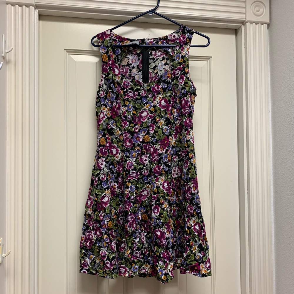 Rabbit Jr Sweetheart Neckline Floral Dress Size 10